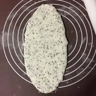 Make Black sesame toast step 4