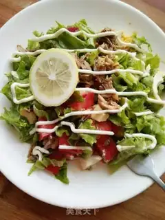 Make Lazy salad step 1