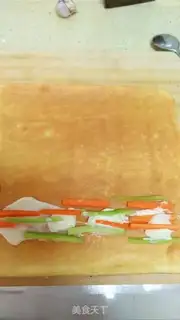 Make Sushi roll step 13