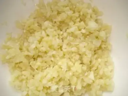 Make Garlic fans steam shrimp step 3