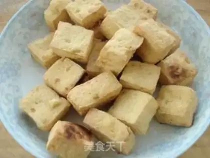 Make ♪ West blue flowers tofu ♪ step 3