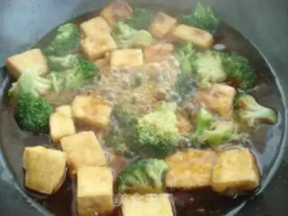 Make ♪ West blue flowers tofu ♪ step 7