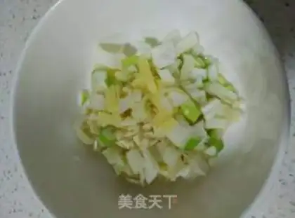 Make Bean bean noodle step 1