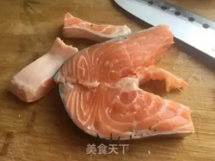 Make Fried salmon step 0