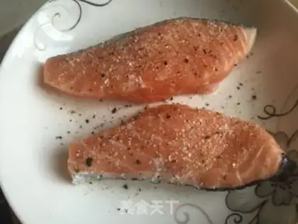 Make Fried salmon step 3