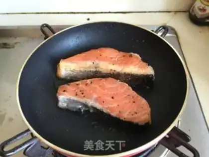 Make Fried salmon step 5