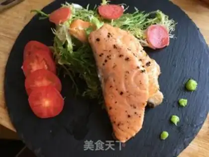 Make Fried salmon step 7