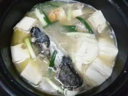 Make A tofu fish soup step 2