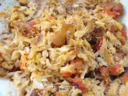 Make Krabs, rice step 1