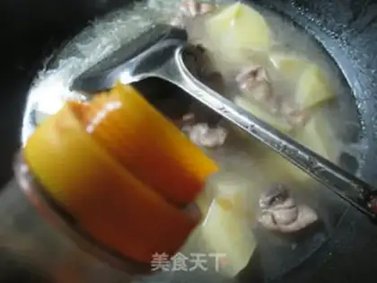 Make Yellow chicken step 5