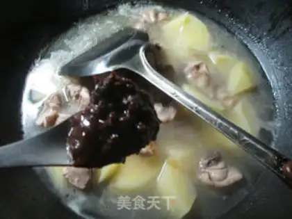 Make Yellow chicken step 6