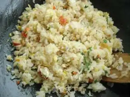 Make Krabs, rice step 6