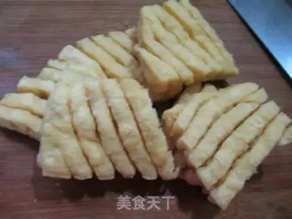 Make ♪ ♪ Oome and roast orchid dry ♪ step 1