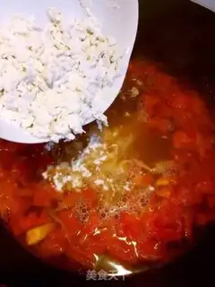 Make ♪ West red egg soup ♪ step 6
