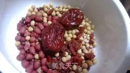 Make ♪ ♪ Red-tree-cracked soybeans ♪ step 0