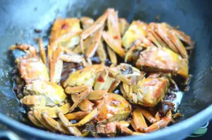 Make Spicy crabs step 6