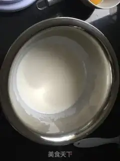 Make No sour almond cake step 0