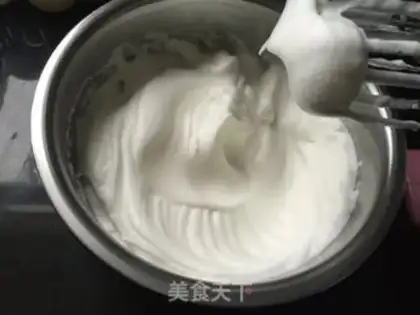 Make No sour almond cake step 3
