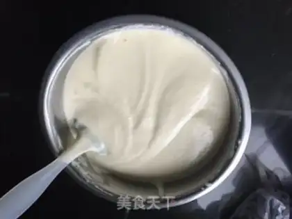 Make No sour almond cake step 5