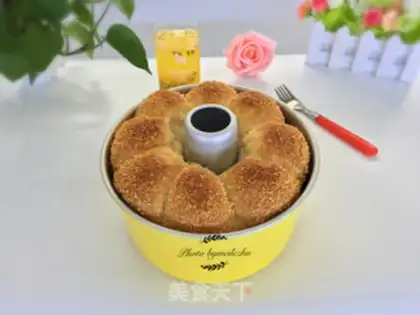 Make Coconut buns step 9