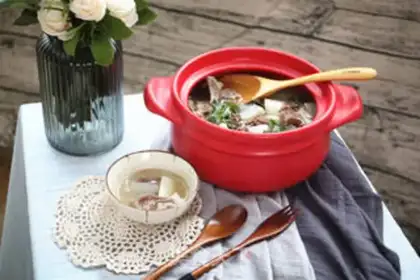 Make The radish stew step 1