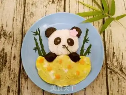 Make Big panda baby food step 5