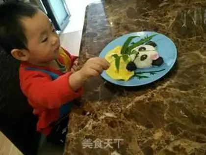 Make Big panda baby food step 6