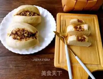Make A red sugar bun step 9