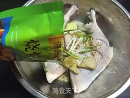 Make A roasted duck leg step 1