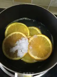 Make Orange cake roll step 1