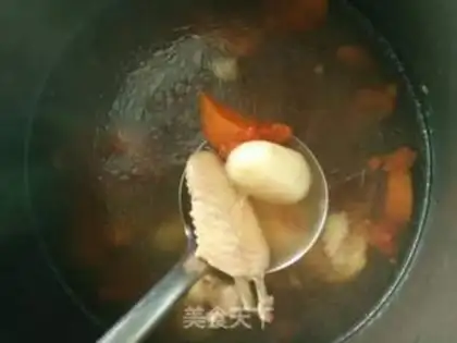 Make Chicken soup mushrooms step 6