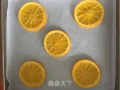 Make Orange cake roll step 2