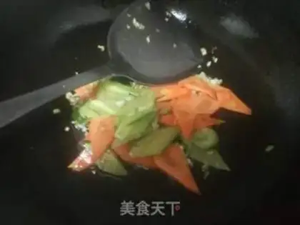 Make cucumber shrimp step 6
