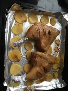 Make A roasted duck leg step 6