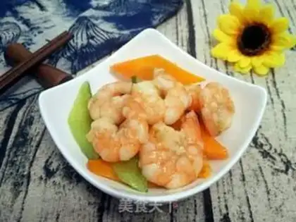 Make cucumber shrimp step 7