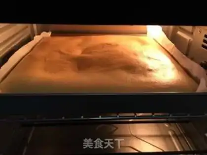 Make Orange cake roll step 13