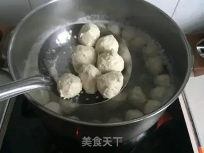 Make Chickenballs in black pepper step 5