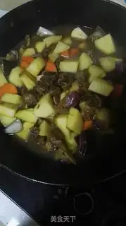 Make Potato beef step 6