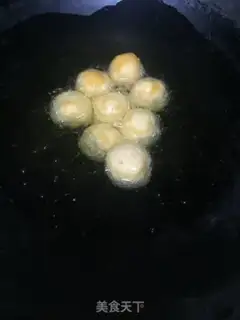 Make Watermelon beanballs step 3