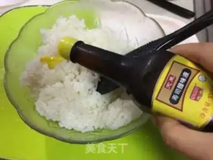 Make Sakura sushi step 0