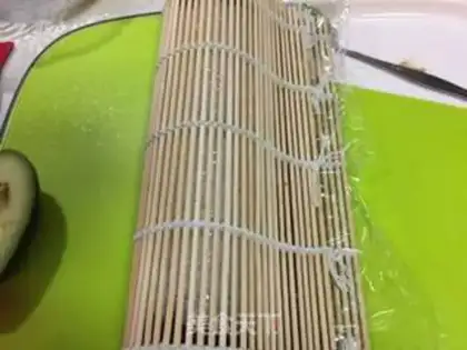Make Sakura sushi step 8