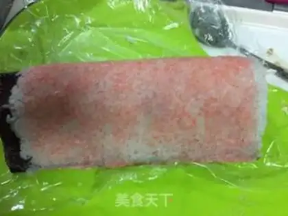 Make Sakura sushi step 9
