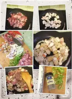 Make Bacon pizza step 1