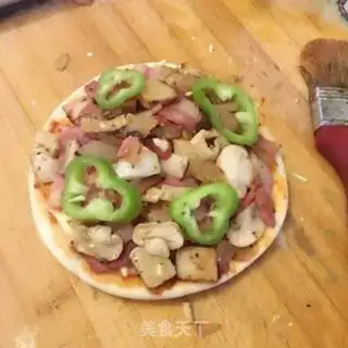 Make Bacon pizza step 3