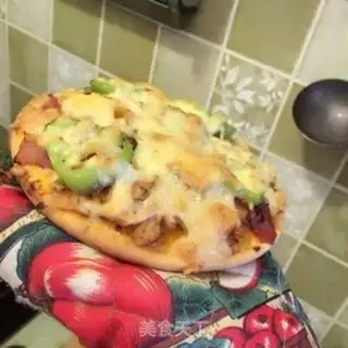 Make Bacon pizza step 7