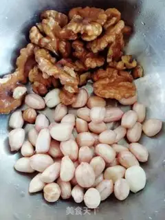 Make Macro peanut walnuts step 0