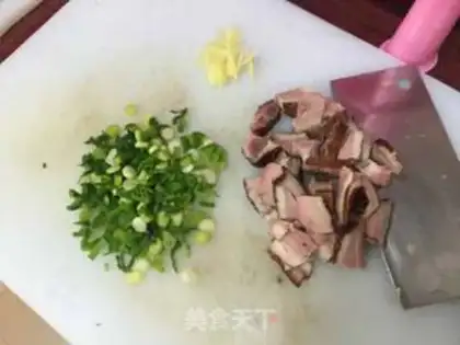 Make Crab duck, casserole step 1