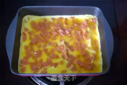 Make Ham egg sandwich step 6