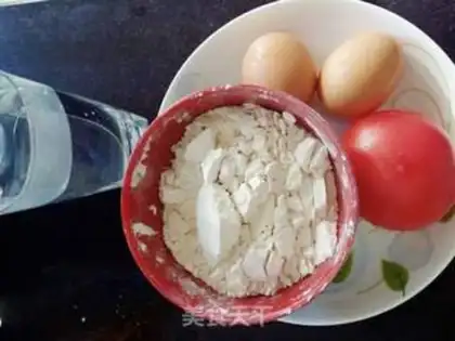 Make Tomato omelet soup step 0