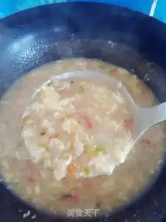 Make Tomato omelet soup step 10